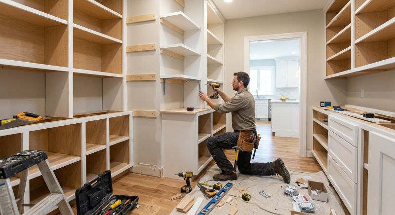 Pantry Door Installation